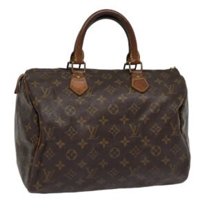 LOUIS VUITTON Monogram Speedy 30 Hand Bag M41526 LV Auth 87578 | AlmaBagz