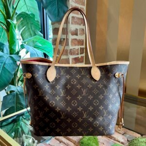LOUIS VUITTON Neverfull MM Cherry Monogram Tote | AlmaBagz