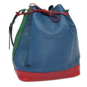 LOUIS VUITTON Epi Toriko Color Noe ShoulderBag Red Blue Green M44084 Auth 87776 | AlmaBagz