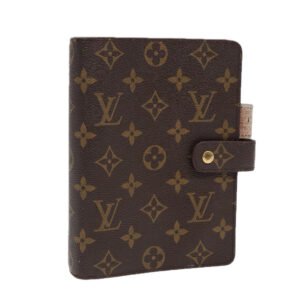 LOUIS VUITTON Monogram Agenda MM Day Planner Cover R20105 LV Auth 87917 | AlmaBagz
