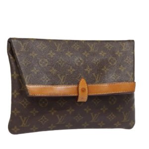 LOUIS VUITTON Monogram Pochette Priant Clutch Bag M51805 LV Auth 87918 | AlmaBagz