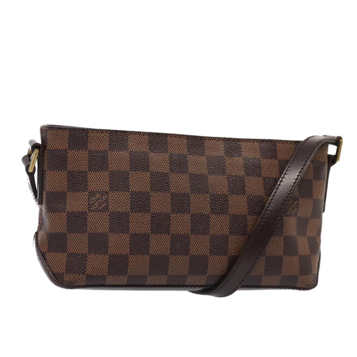 LOUIS VUITTON Damier Ebene Trotteur Shoulder Bag M51240 LV Auth 87972A | AlmaBagz