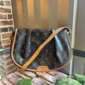 LOUIS VUITTON Monogram Menilmontant Crossbody Bag | AlmaBagz