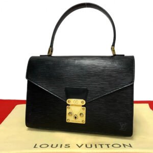 LOUIS VUITTON Handbag leather black Epi Concorde Women Used | AlmaBagz