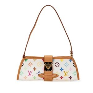 Louis Vuitton Blanc   Pvc Leather Handbag Shoulder Bag | AlmaBagz
