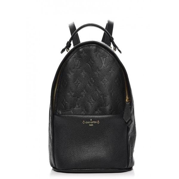 Louis Vuitton Sorbonne Backpack Monogram Empreinte Leather Noir | AlmaBagz - Image 2