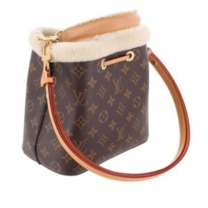 LOUIS VUITTON Monogram Neonoe Shearling BB Bucket Bag | AlmaBagz