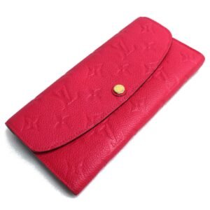 Louis Vuitton Monogram Empreinte  Monogram Empreinte Long Wallet (Bi-Fold) | AlmaBagz
