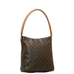 Louis Vuitton Monogram Looping GM Shoulder Bag M51145 Brown PVC Leather  Louis Vuitton | AlmaBagz