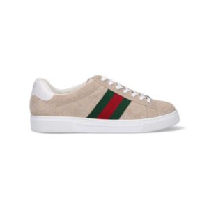 Gucci Men "Ace" Low-Top Sneakers | AlmaBagz