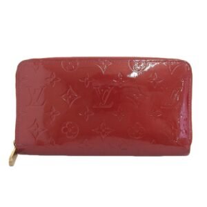 Louis Vuitton Monogram Vernis Pomme D'amour  Color Monogram Vernis Leather Long Wallet (Bi-Fold) | AlmaBagz