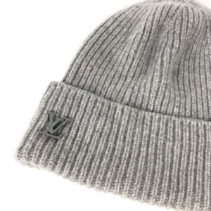 LOUIS VUITTON Knit hat MP3248 cashmere gray beanie hat knit hat knit cap Beanie LV Ahead 1.1 | AlmaBagz