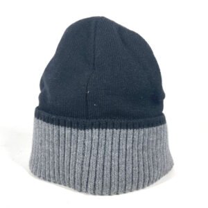 LOUIS VUITTON Knit hat M71237 wool black beanie hat knit hat knit cap logo Bonnet Louis | AlmaBagz