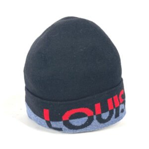 LOUIS VUITTON Knit hat M71246 wool Multi Bonnet LV Horizon Logo Beanie | AlmaBagz