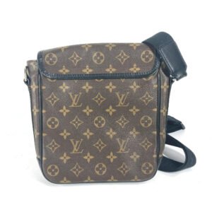 LOUIS VUITTON Shoulder Bag M56717 Monogram macacer canvas Brown Monogram macacer Bus PM | AlmaBagz