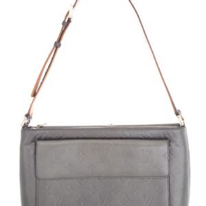 Louis Vuitton 2003 Grey Mat Monogram HandBag | AlmaBagz