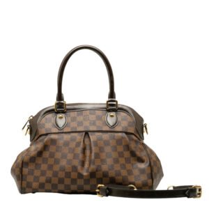 Louis Vuitton Louis Vuitton Damière N51997 Handbag PVC/Leather Brown | AlmaBagz