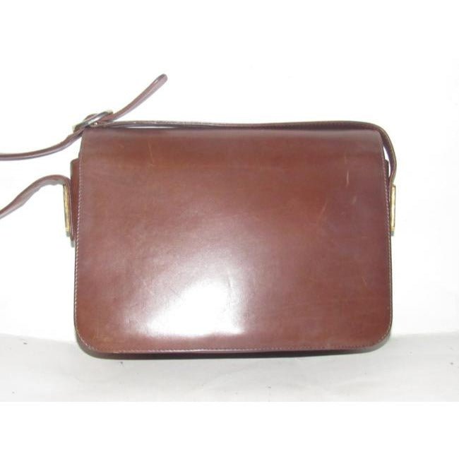 Gucci Vintage Brown Leather Bag | AlmaBagz