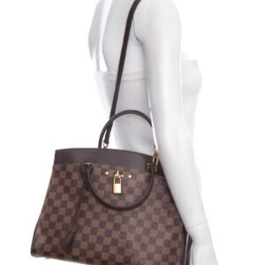 Louis Vuitton Damier Ebene Rivoli MM Handbag | AlmaBagz