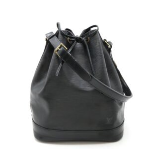 Louis Vuitton  Noir Epi Leather Shoulder Bag | AlmaBagz