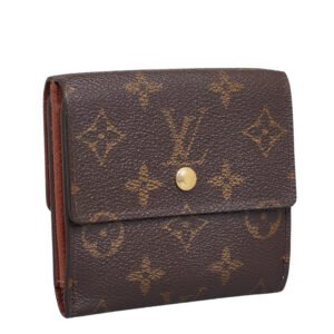 Louis Vuitton Monograms Portmoney Vie Cult Credy Three Folded Wallet M61652 Brown PVC Leather  Louis Vuitton | AlmaBagz
