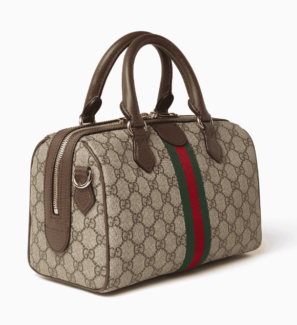 GUCCI Boston Duffle Bag in GG Canvas | AlmaBagz