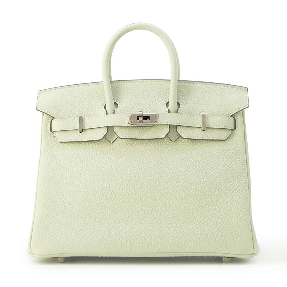 HERMES Birkin Grineve Togo Leather Size 25 | AlmaBagz