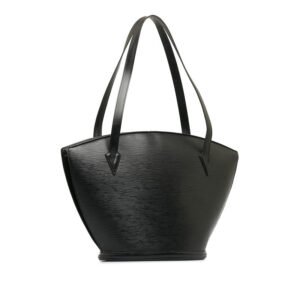 Louis Vuitton Epic Sanjack Shopping Handbag M52262 Noir Black Leather Lady Louis Vuitton | AlmaBagz