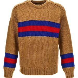 Gucci Men Web Ribbon Sweater | AlmaBagz
