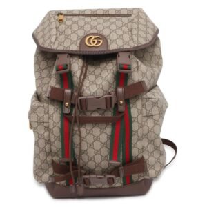 GUCCI GG Supreme Skateboard Backpack Beige/Brown 690999 GG SupremeCanvas | AlmaBagz
