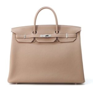 HERMES Birkin Etoupe Togo Leather Size 40 | AlmaBagz