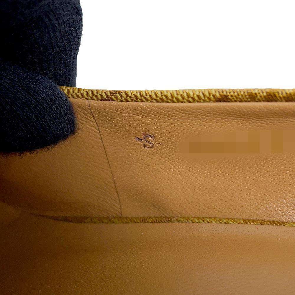 GUCCI Adidas Collaboration GG Crystal Pumps Beige 702221 Leather Size 38 | AlmaBagz - Image 10