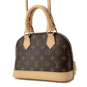 Louis Vuitton Alma BB Brown M46990 Monogram Size BB | AlmaBagz