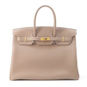 HERMES Birkin Etoupe Togo Leather Size 35 | AlmaBagz