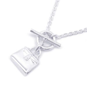 HERMES Birkin Amulette Necklace SV925 | AlmaBagz