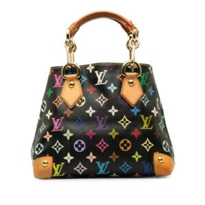 Louis Vuitton Monogram Multicolor M40048 Handbag PVC/Laser Noir Black | AlmaBagz