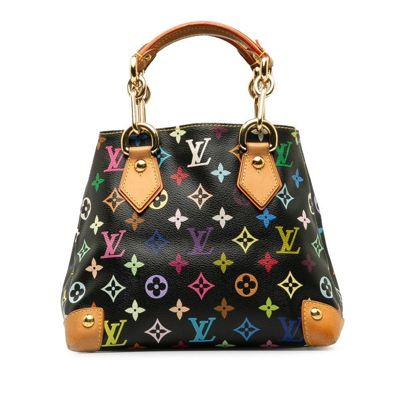 Louis Vuitton Monogram Multicolor M40048 Handbag PVC/Laser Noir Black | AlmaBagz