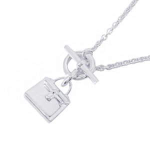 HERMES Amulette Birkin Necklace SV925 | AlmaBagz