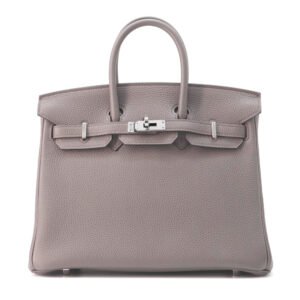 HERMES Birkin Etain Togo Leather Size 25 | AlmaBagz