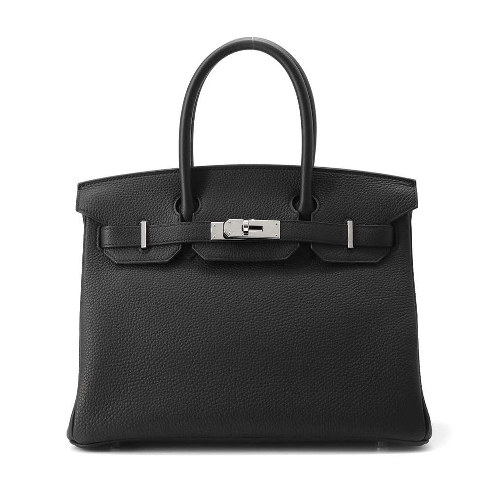 HERMES Birkin Black Togo Leather Size 30 | AlmaBagz