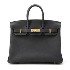HERMES Birkin Caban Togo Leather Size 25 | AlmaBagz