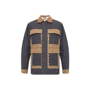 Gucci Gg Supreme Cotton Jacket Men | AlmaBagz