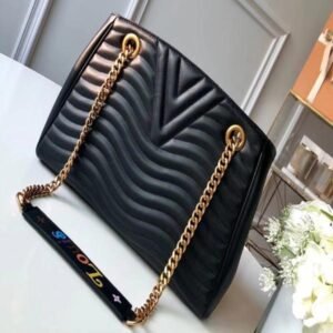 Louis Vuitton New Wave Chain Tote Noir | AlmaBagz