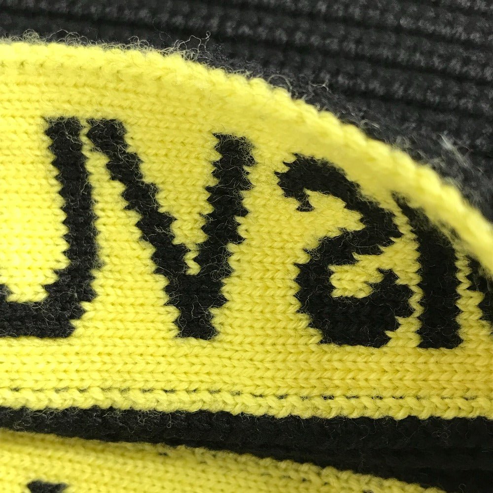 LOUIS VUITTON Scarf MP2238 wool black Snood logo | AlmaBagz - Image 11