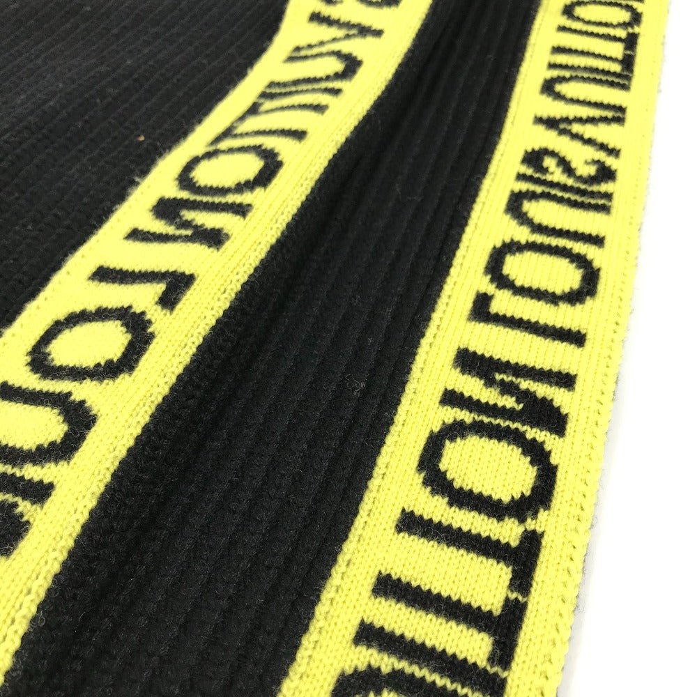 LOUIS VUITTON Scarf MP2238 wool black Snood logo | AlmaBagz - Image 6