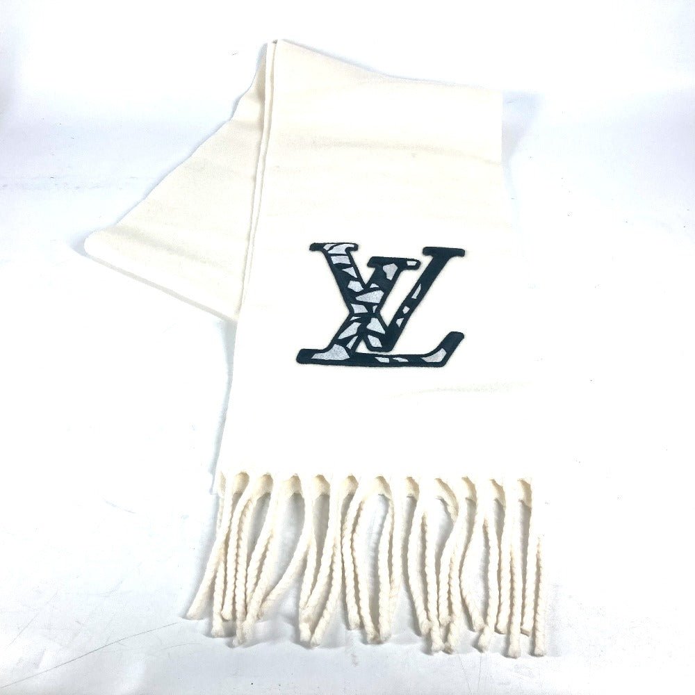 LOUIS VUITTON Scarf M79377 wool white LV SKI Scarf - LV Ice RX3273 | AlmaBagz - Image 14