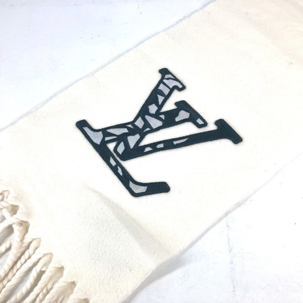 LOUIS VUITTON Scarf M79377 wool white LV SKI Scarf - LV Ice RX3273 | AlmaBagz - Image 8