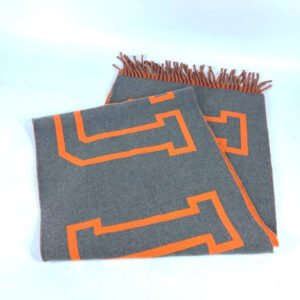 LOUIS VUITTON Scarf MP2153 Wool, Cashmere Orange By color Echarpe City Full Muffler | AlmaBagz