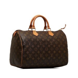 Louis Vuitton Monogram Speedy 35 Boston Bag | AlmaBagz