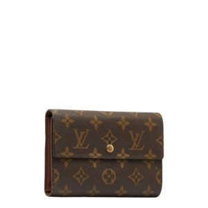 Louis Vuitton Monogram Portraits M61202 Brown PVC Leather  Louis Vuitton Long Wallet | AlmaBagz